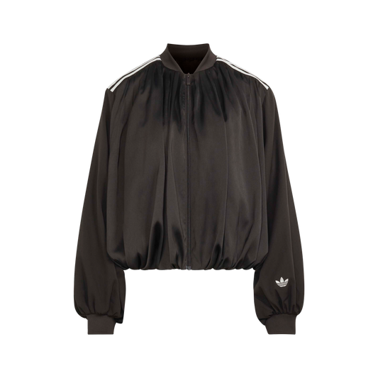 Adidas Pleated Track Top Night Brown