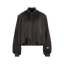 Adidas Pleated Track Top Night Brown