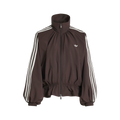 Adidas Blousy Oversized Track Top Night Brown