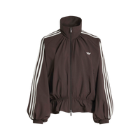 Adidas Blousy Oversized Track Top Night Brown