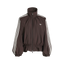Adidas Blousy Oversized Track Top Night Brown