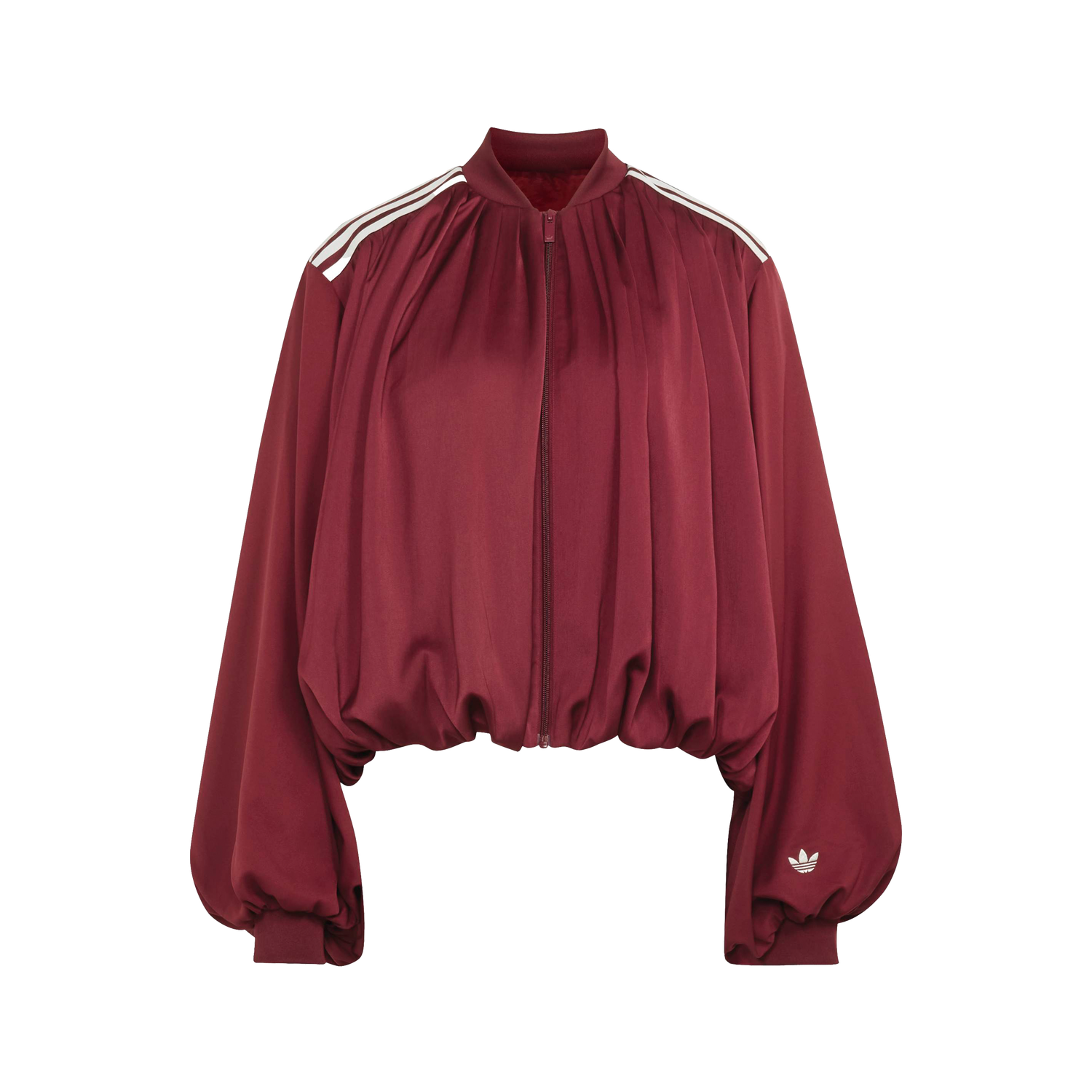 Adidas Pleated Track Top Shadow Red
