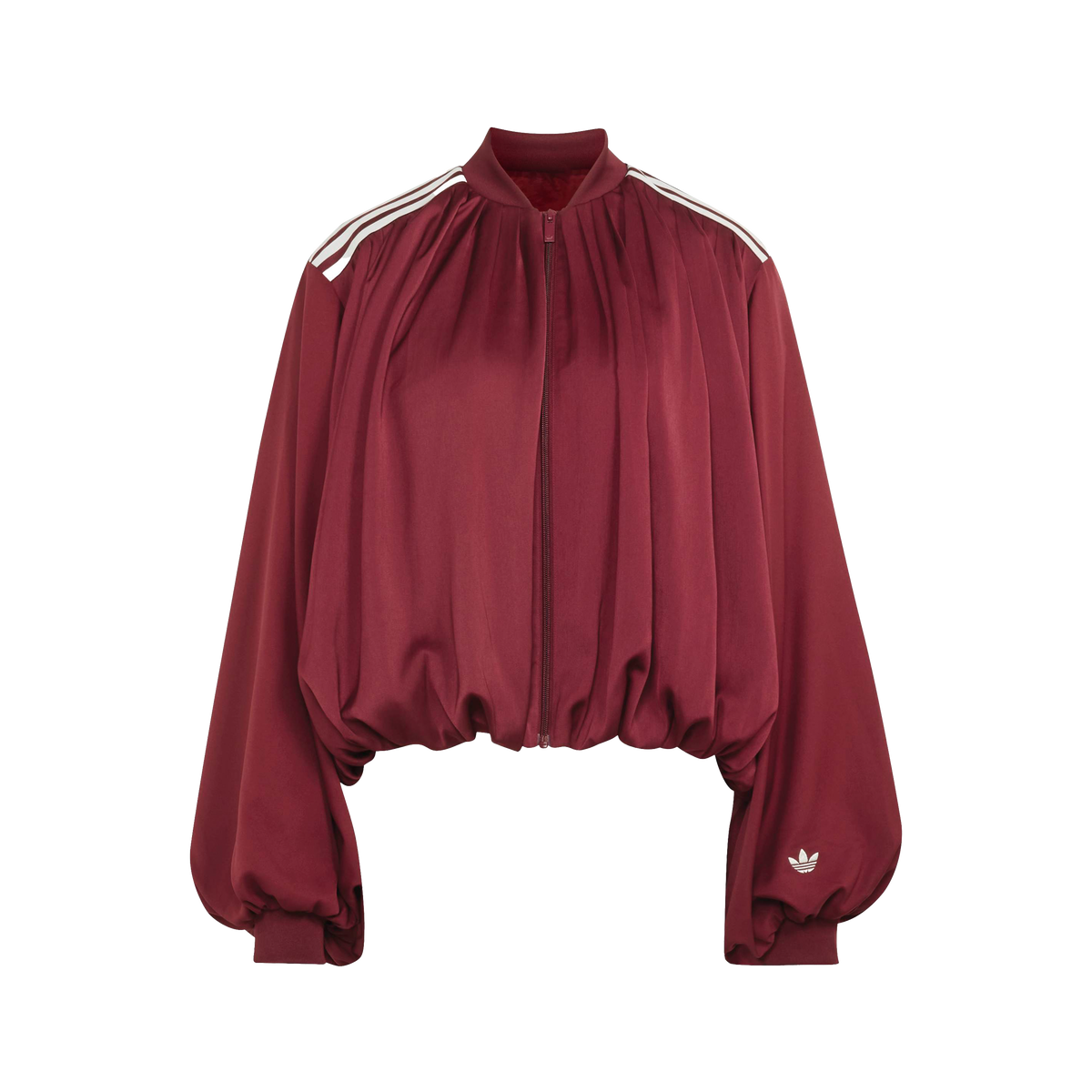 Adidas Pleated Track Top Shadow Red