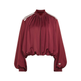 Adidas Pleated Track Top Shadow Red