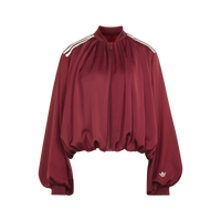 Adidas Pleated Track Top Shadow Red
