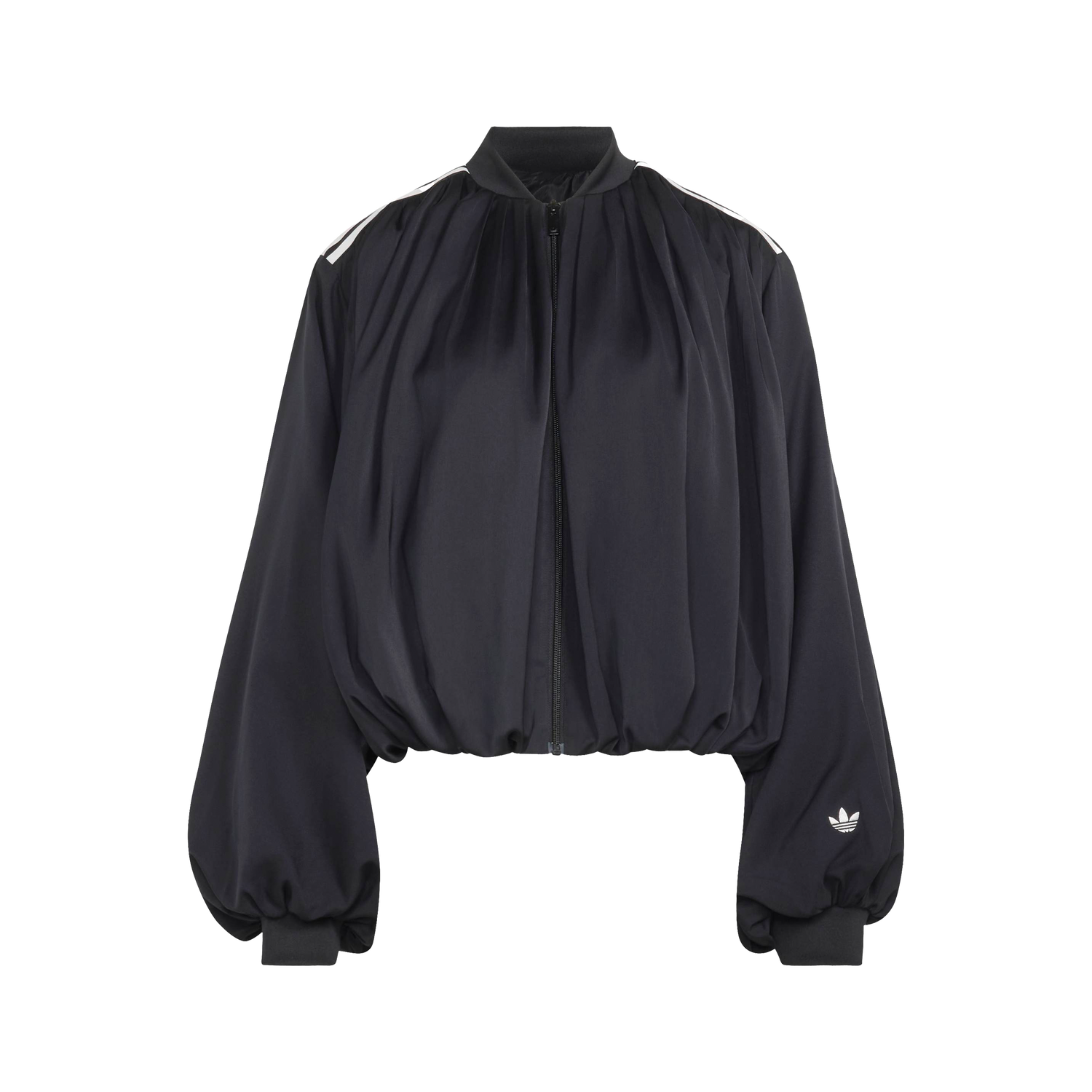 Adidas Pleated Track Top Black