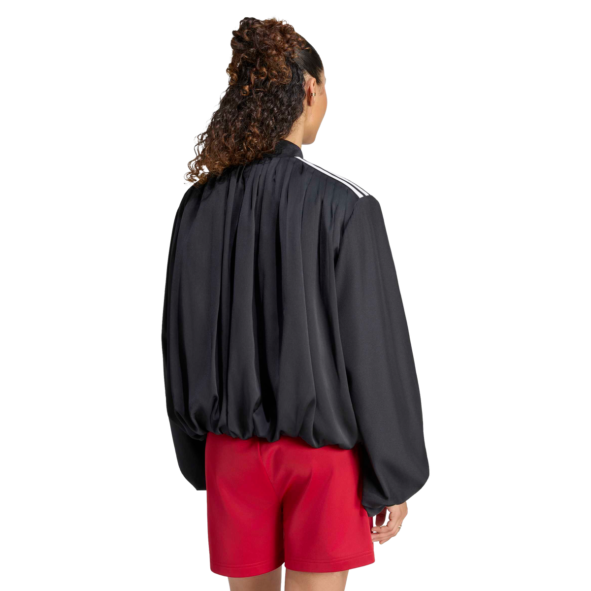 Adidas Pleated Track Top Black