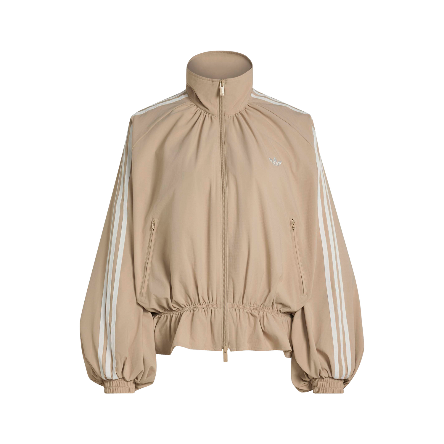 Adidas Blousy Oversized Track Top Khaki