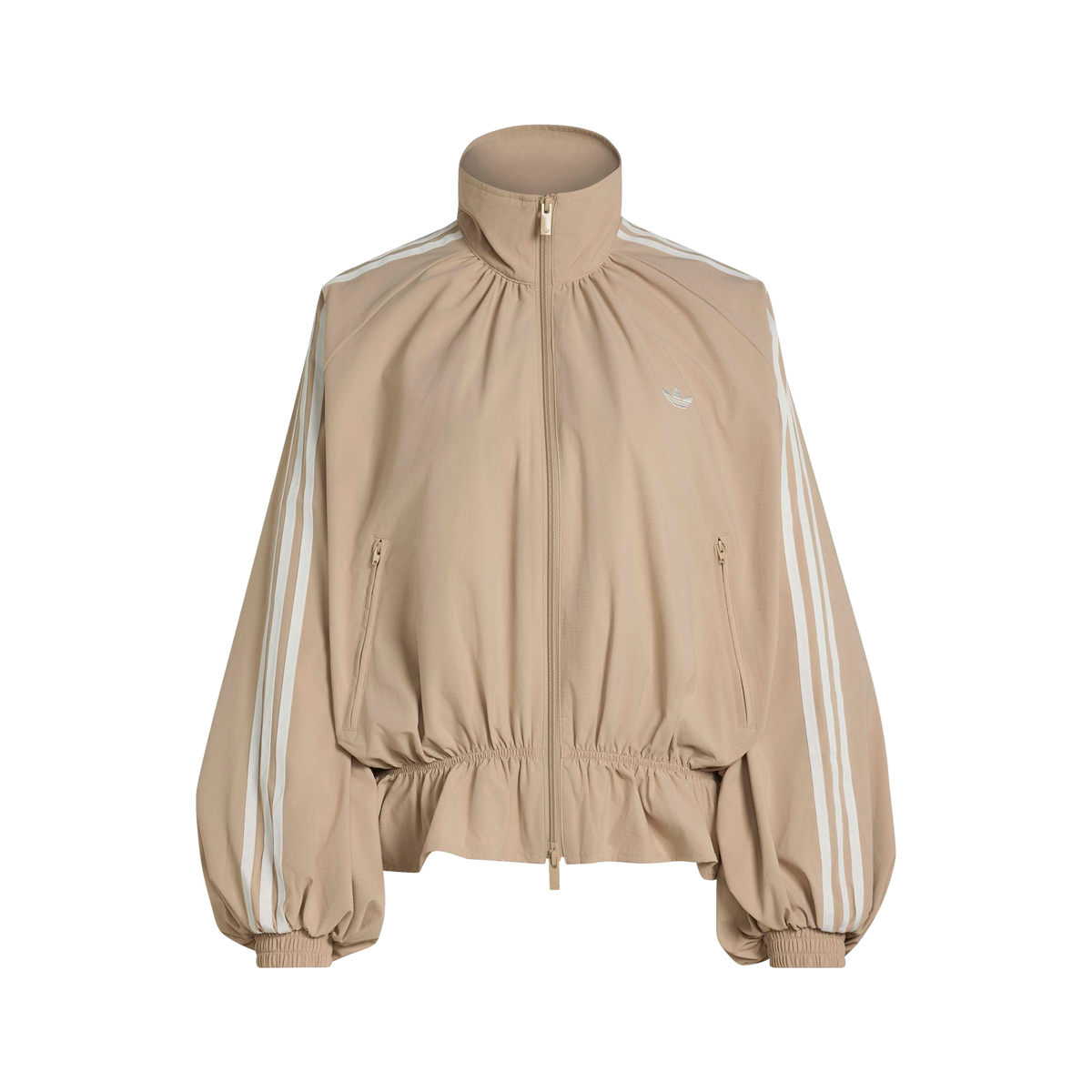 Adidas Blousy Oversized Track Top Khaki