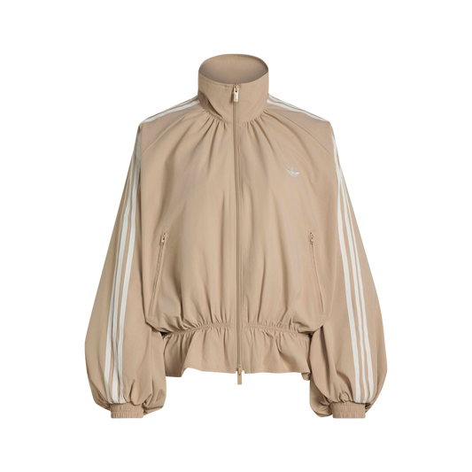 Adidas Blousy Oversized Track Top Khaki