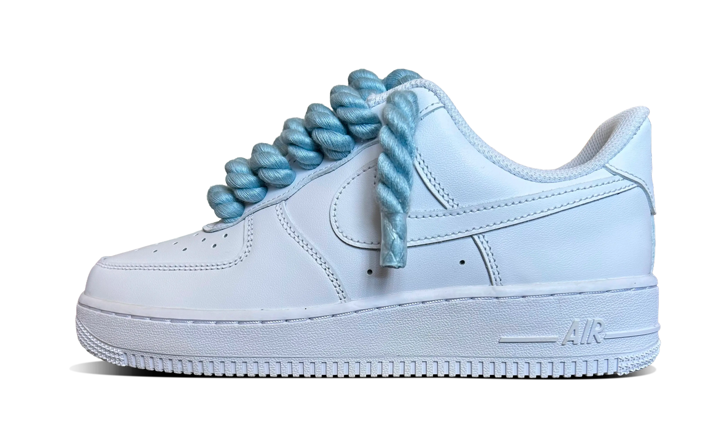 Nike Air Force 1 Rope laces Blue
