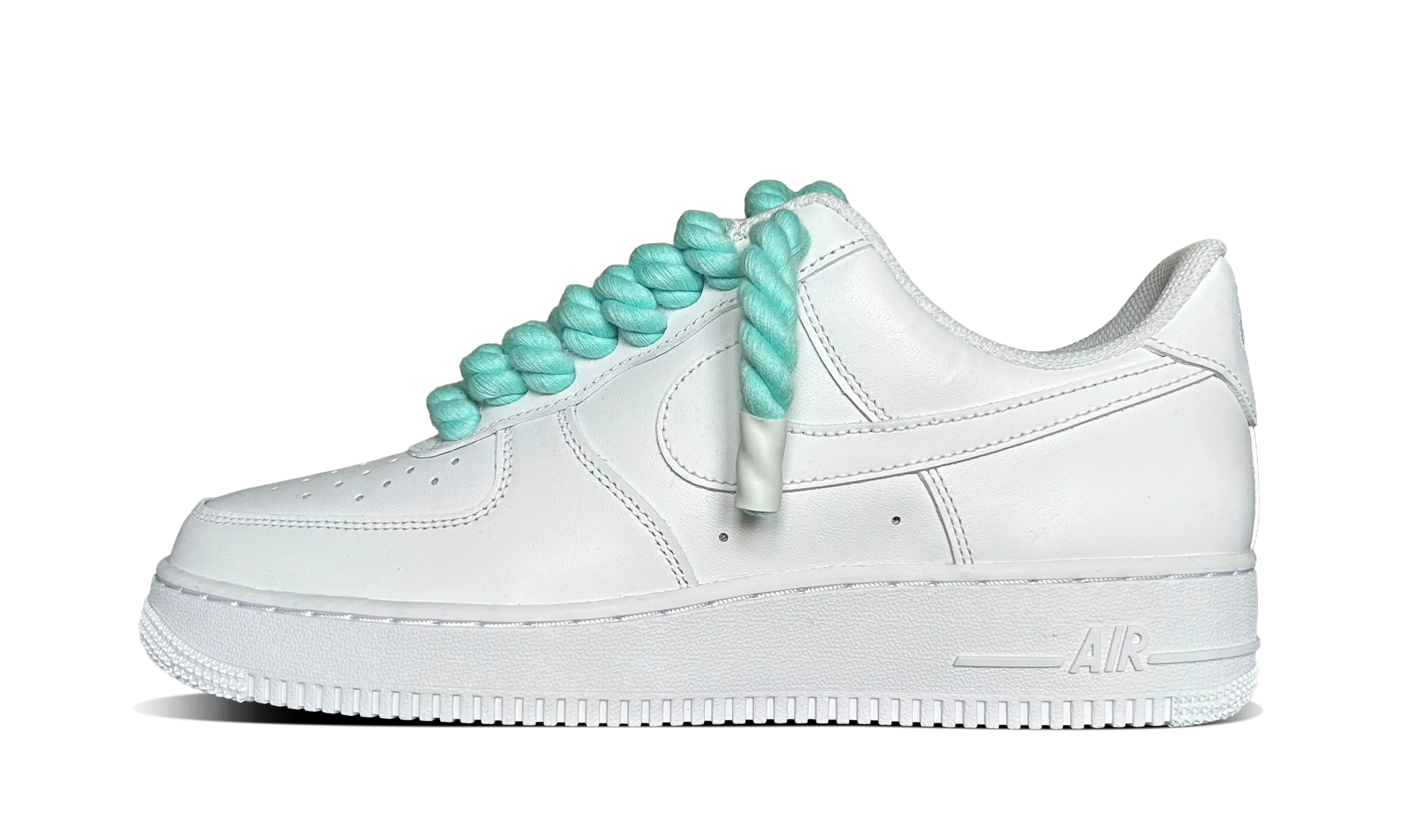 Nike Air Force 1 Rope laces Turquoise