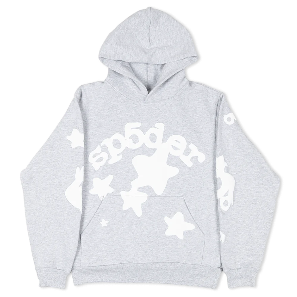 Sp5der Beluga Hoodie Heather Grey