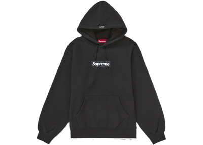 Supreme Box Logo Hooded Sweatshirt Sweatshirt (FW24) Black