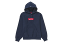 Supreme Box Logo Hooded Sweatshirt Sweatshirt (FW24) Navy