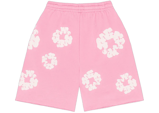 Denim Tears The Cotton Wreath Shorts Pink