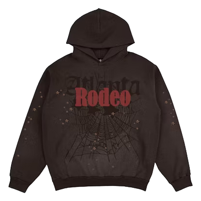 Travis Scott Cactus Jack x Sp5der Days Before Rodeo Hoodie Brown