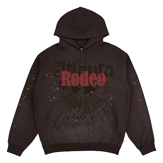 Travis Scott Cactus Jack x Sp5der Days Before Rodeo Hoodie Brown