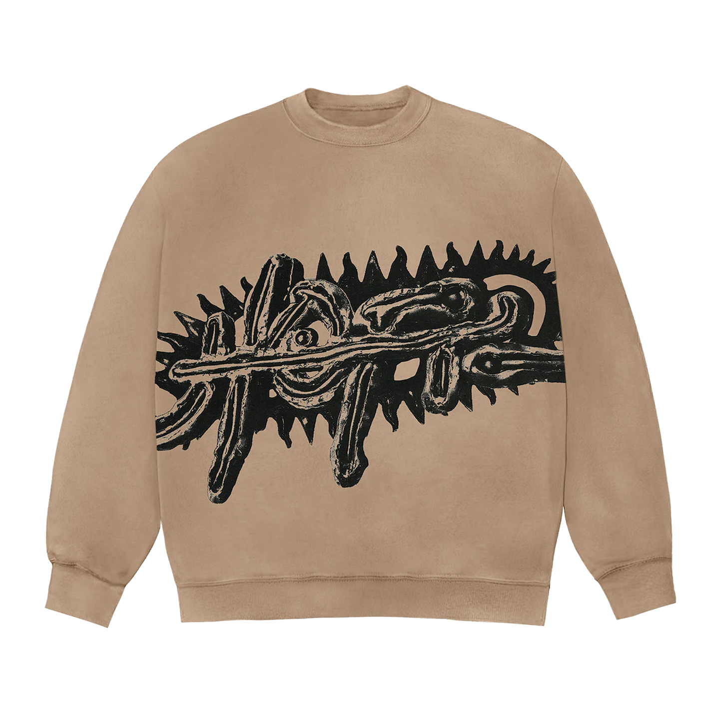 Travis Scott Utopia A3 Crewneck Light Brown