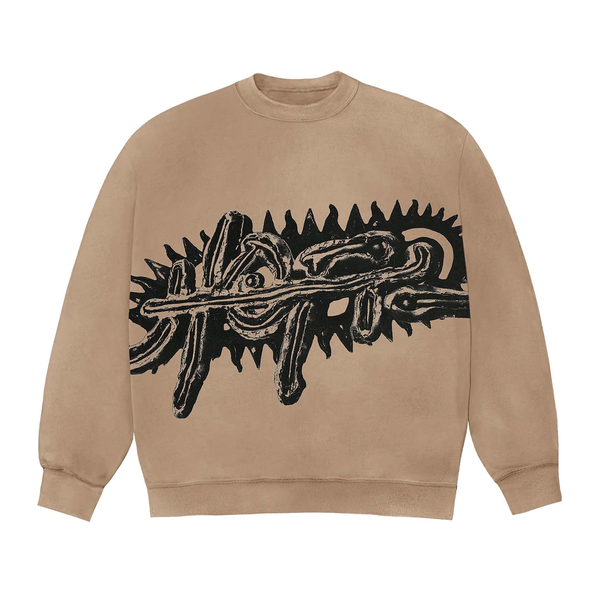 Travis Scott Utopia A3 Crewneck Light Brown