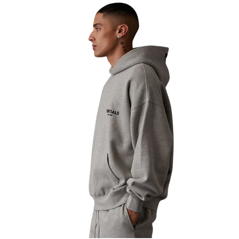 Fear Of God Essentials Hoodie Dark Oatmeal
