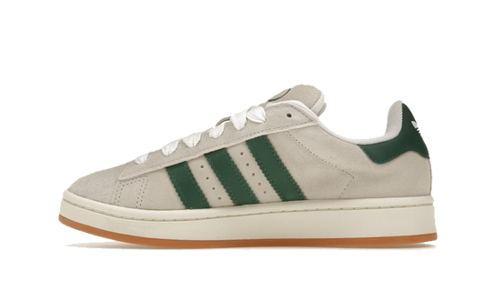 Adidas Campus 00s Crystal White Dark Green