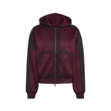 Adidas A6 Spacer Hoodie Maroon