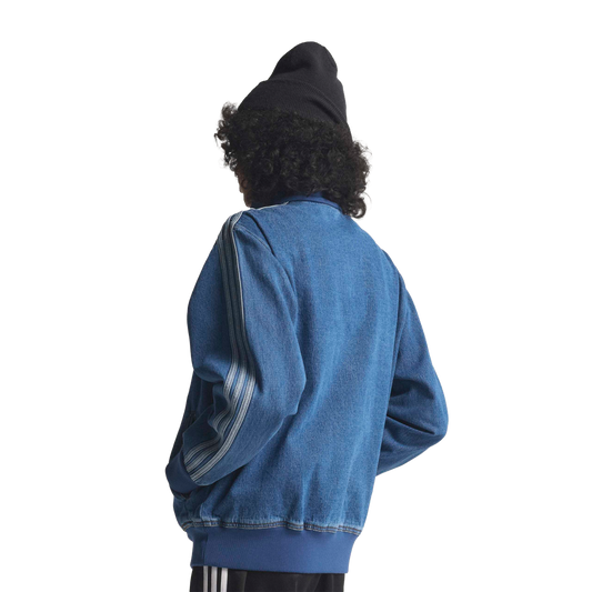 Adidas Denim FB Track Top Vintage - vista trasera