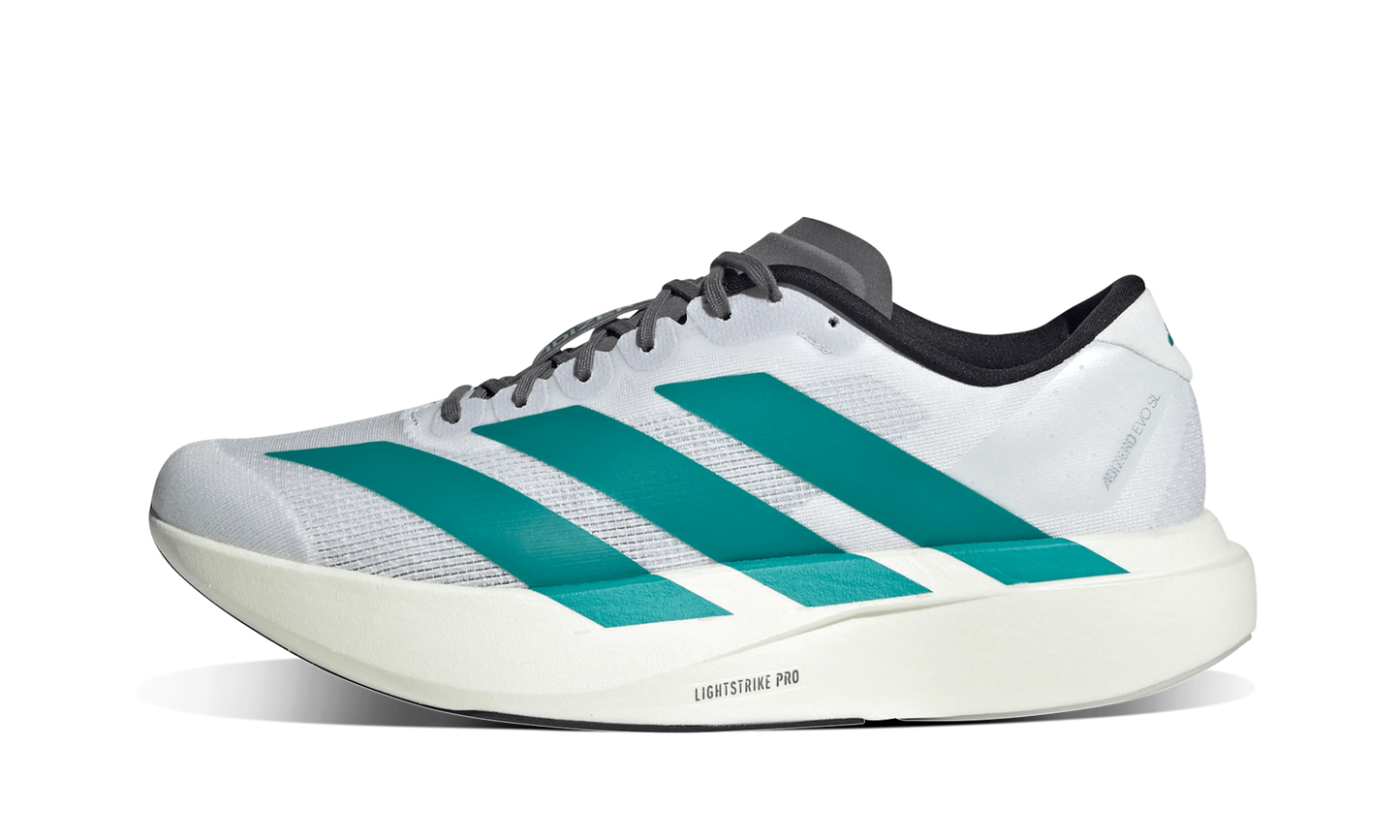 Adidas Adizero Evo SL White Pure Teal