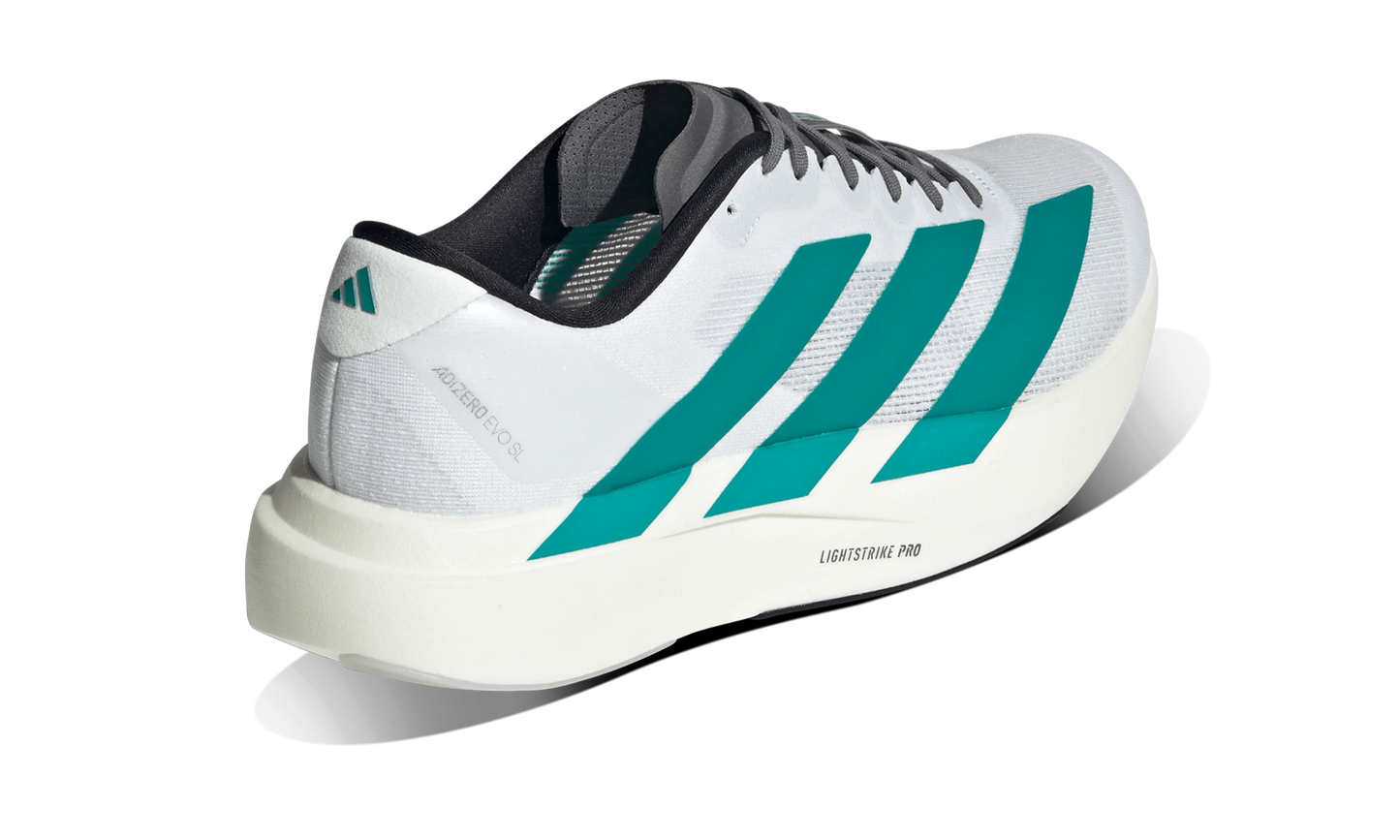 Adidas Adizero Evo SL White Pure Teal