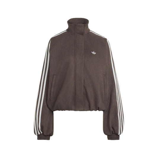 Geacă Adidas Faux Suede Track Top Auco – vedere din față