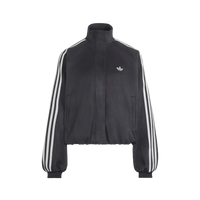 Chaqueta Adidas Faux Suede Track Top Black – vista frontal