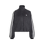 Adidas Faux Suede Track Top Black