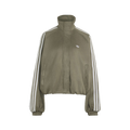 Adidas Faux Suede Track Top Olive Strata