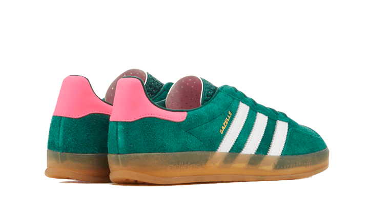 Adidas Gazelle Indoor Collegiate Green Lucid Pink