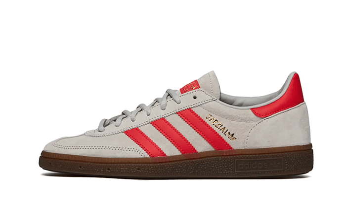 Adidas Handball Spezial Grey Two Hi-Res Red