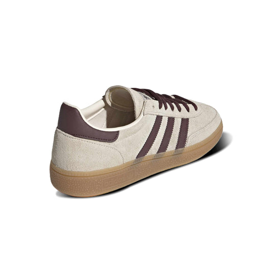 Adidas Mujer Handball Spezial Wonder White Aurora Ruby Gum – vista trasera en ángulo