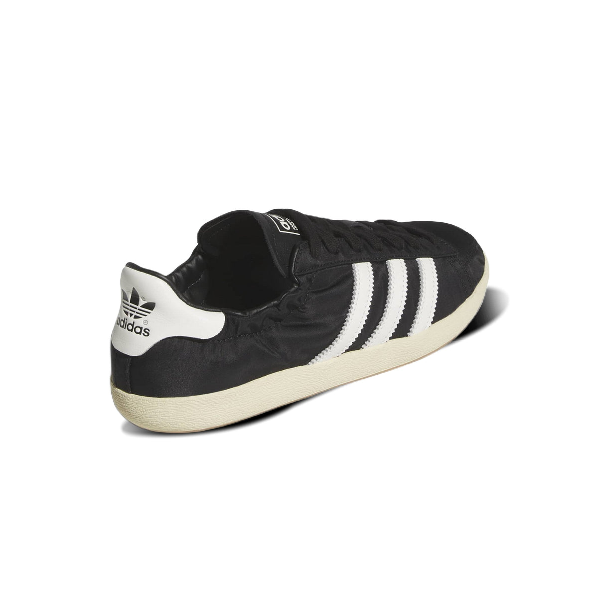 Adidas Mujer Jabbar Ruche Black Off White Warm Vanilla – vista trasera en ángulo