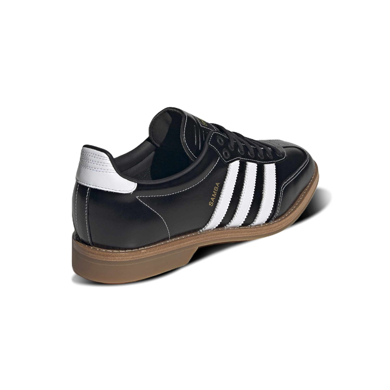 Adidas Samba Bowling Black White – vista trasera en ángulo