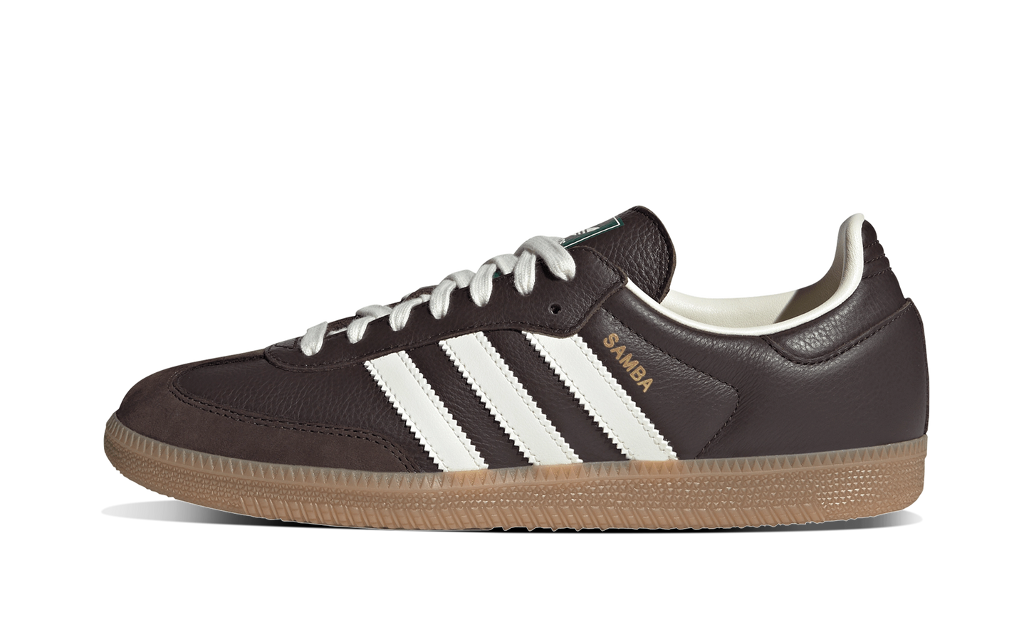 Adidas Samba OG Dark Brown Off White Gum