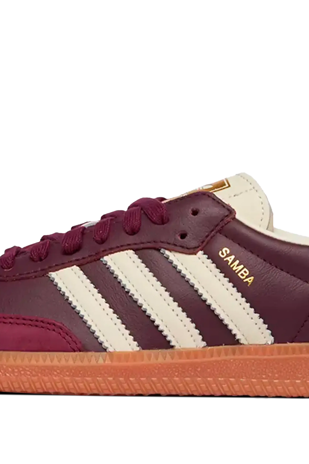 Adidas Samba OG Maroon Gold Metallic – Newcop