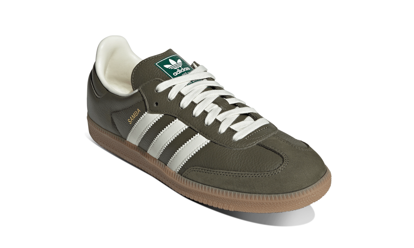 Adidas Samba OG Medium Raw Khaki Gum