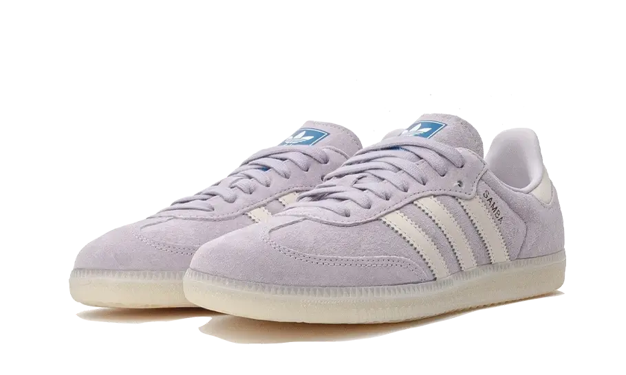 Adidas Samba OG Silver Dawn Chalk (Women's)