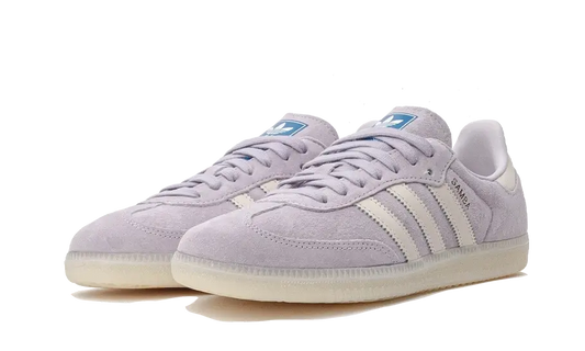 Adidas Samba OG Silver Dawn Chalk (Women's)