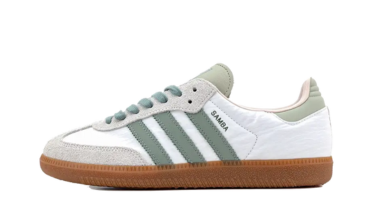 Adidas Samba OG Silver Green Putty Mauve (Women's)