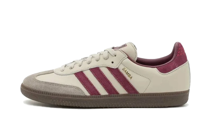 Adidas Samba OG Putty Grey Maroon