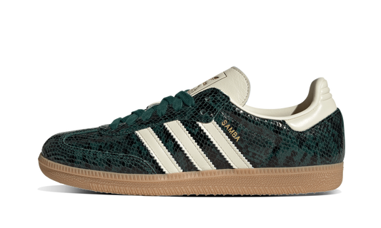 Adidas Mujer Samba OG Snakeskin Collegiate Green