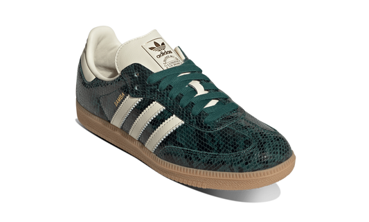 Adidas Mujer Samba OG Snakeskin Collegiate Green