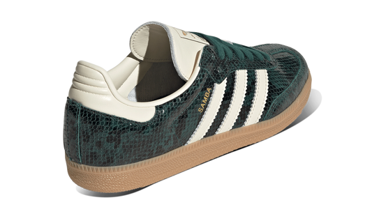 Adidas Mujer Samba OG Snakeskin Collegiate Green