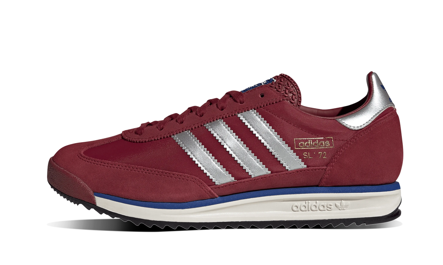 Adidas Mujer SL 72 RS Noble Maroon Silver Metallic